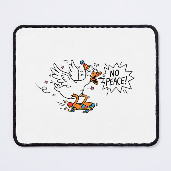 Item preview, Title: Funny Skater Goose Party Hat No Peace designed and sold by jeshands.