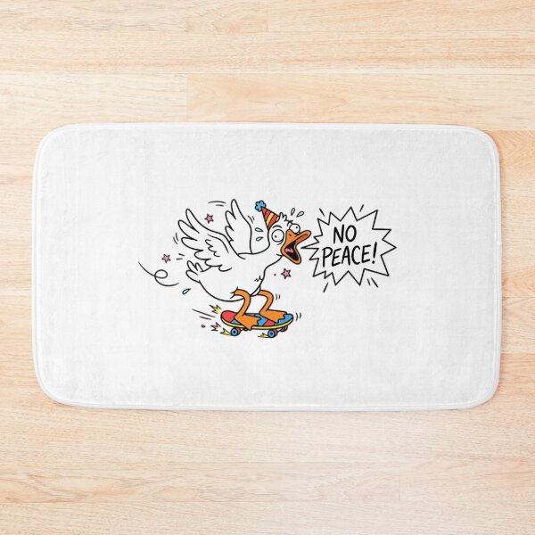 Item preview, Title: Funny Skater Goose Party Hat No Peace designed and sold by jeshands.