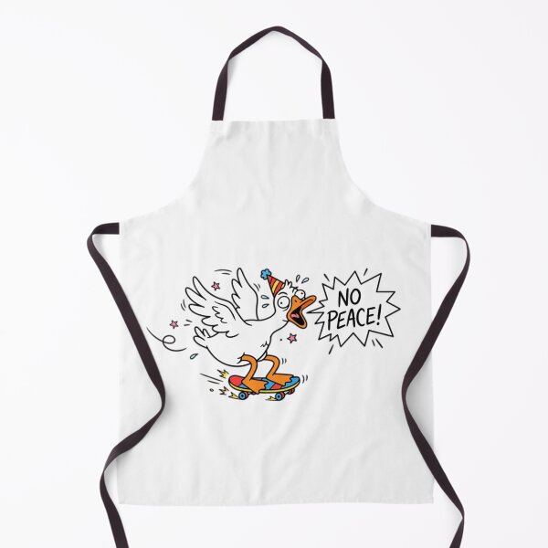 Item preview, Title:  Funny Skater Goose Party Hat No Peace designed and sold by jeshands.
