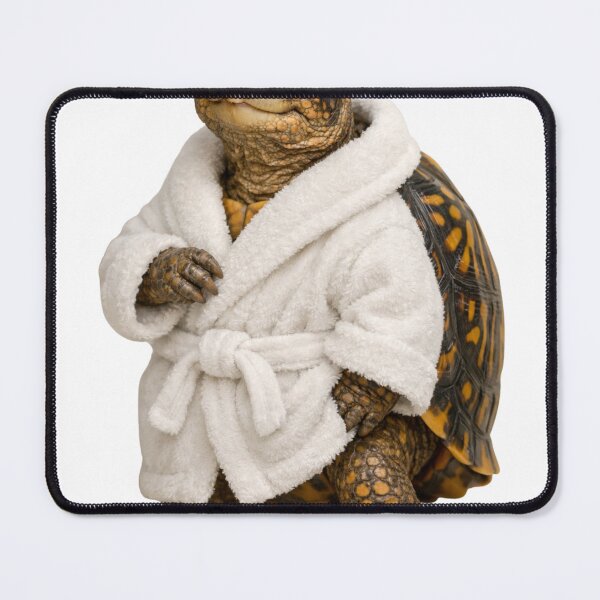 Item preview, Box Turtle Fluffy Bathrobe designed and sold by Sillytoe.