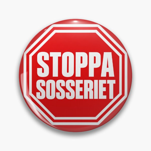 Item preview, Stoppa sosseriet – Stoppskylt designed and sold by Gör Sverige Lagom Igen.