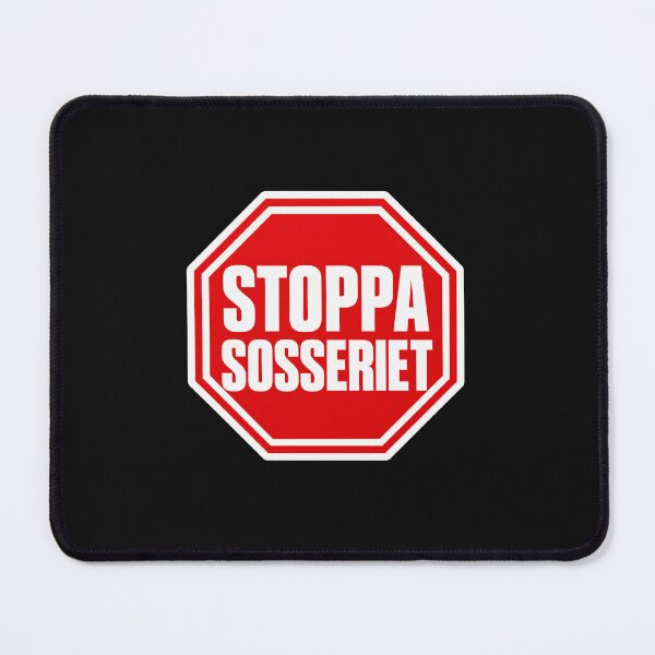 Item preview, Stoppa sosseriet – Stoppskylt designed and sold by Gör Sverige Lagom Igen.