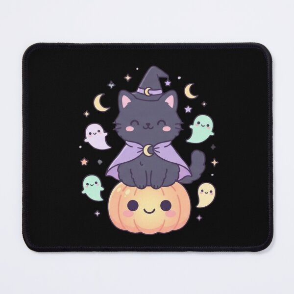 Item preview, Cute little black wizard kitten designed and sold by BiaSMartins.