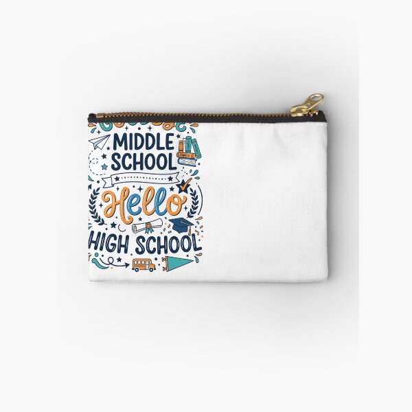 Item preview, Goodbye Middle School Hello High School - Teen Graduation Quote designed and sold by Terbotv.