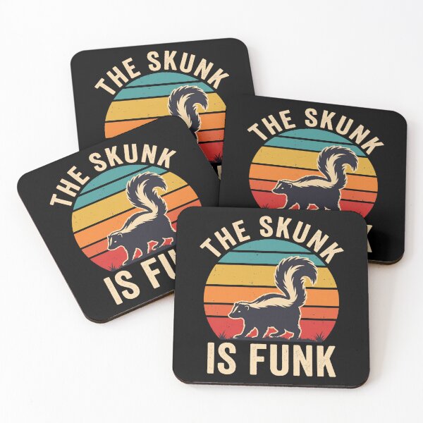 Item preview, The Skunk Is Funk Skunk Animal Lover Wildlife Humor designed and sold by theandroidvivz.
