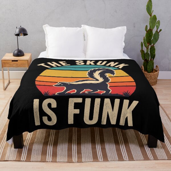 Item preview, The Skunk Is Funk Skunk Animal Lover Wildlife Humor designed and sold by theandroidvivz.