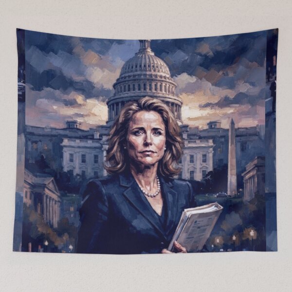 Item preview, Madam Secretary Fine Art Tribute designed and sold by Art's Diner.
