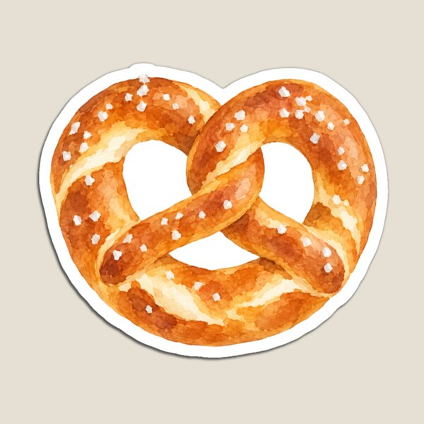 Item preview, Alsace French Pretzel Watercolor designed and sold by TravelScraps.
