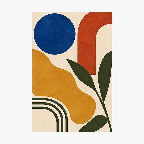 Item preview, Mid Century Abstract Color Blocks designed and sold by Glottopia.