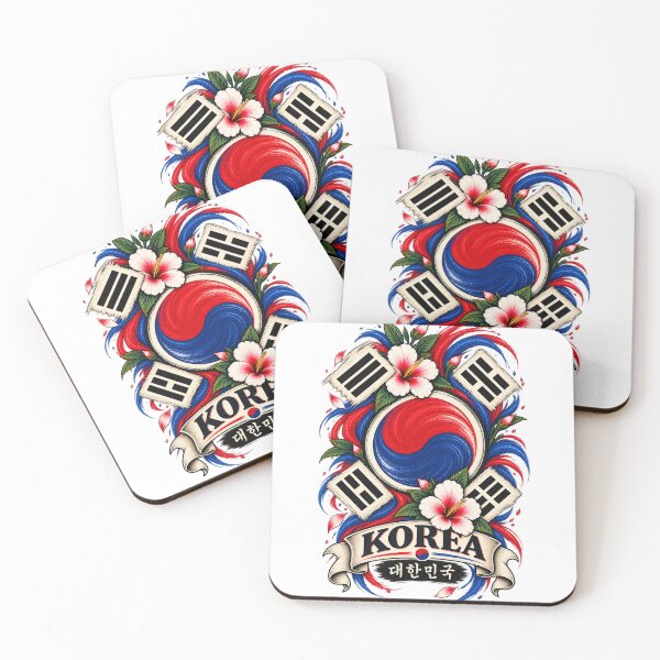 Item preview, South Korea Taegeukgi Heritage Art designed and sold by Larkfound Studio.
