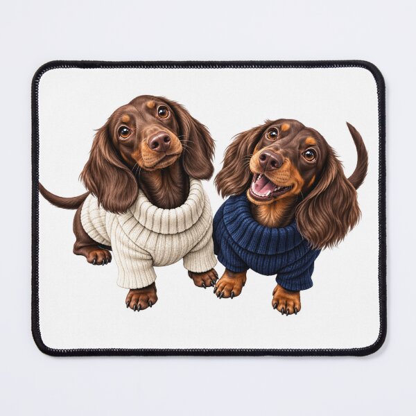 Item preview, Dachshund Best Friends Cute Dog Lover Design designed and sold by dogthingsclub.