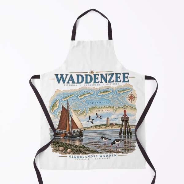Item preview, Wadden Sea Islands & Navigation Heritage Art designed and sold by Larkfound Studio.