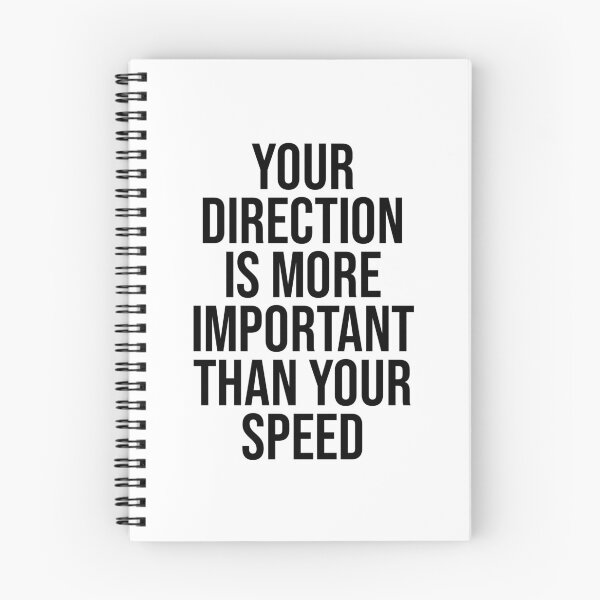 Item preview, Your Direction Is More Important Than Your Speed designed and sold by PublicArtDesign.