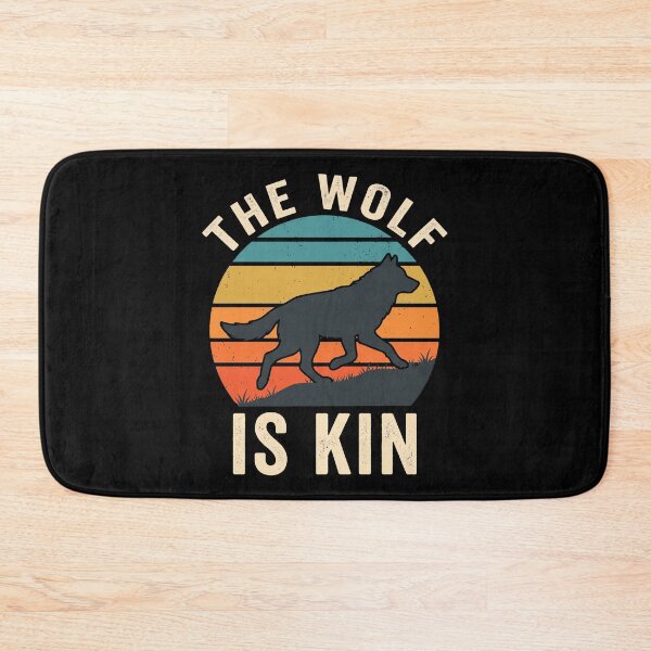 Item preview, The Wolf Is Kin Wolf Lover Wildlife Nature Enthusiast designed and sold by theandroidvivz.