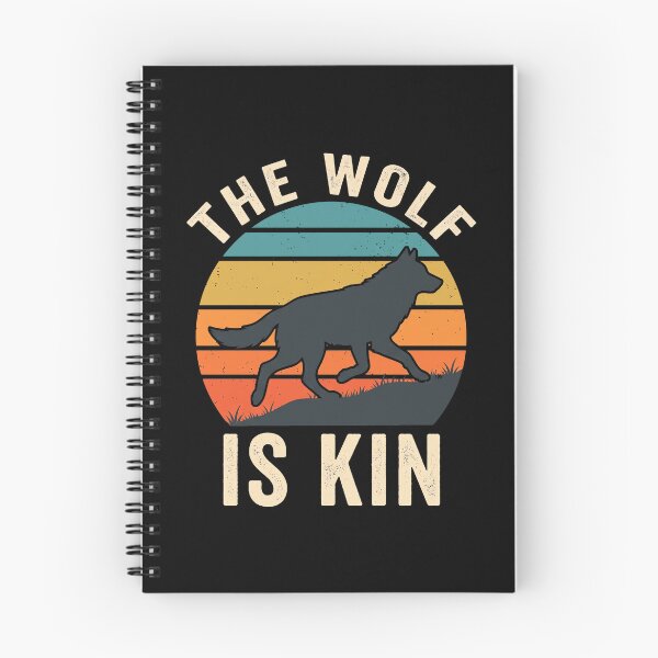 Item preview, The Wolf Is Kin Wolf Lover Wildlife Nature Enthusiast designed and sold by theandroidvivz.