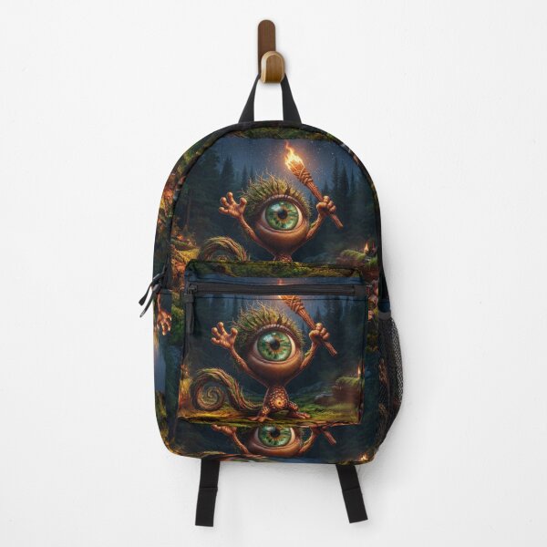 Item preview, One eyed creature camping designed and sold by KingsArtworx 2.