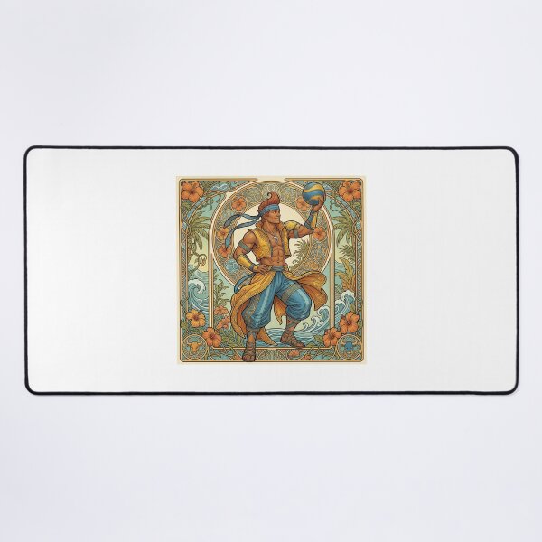 Item preview, Wakka in the Style of Alphonse Mucha designed and sold by Solace Sparkles.