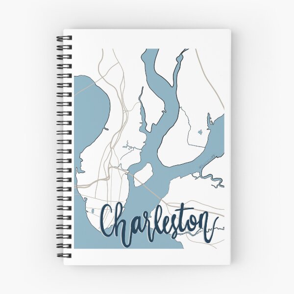 Item preview, Charleston SC Map designed and sold by paintedbyAKS.