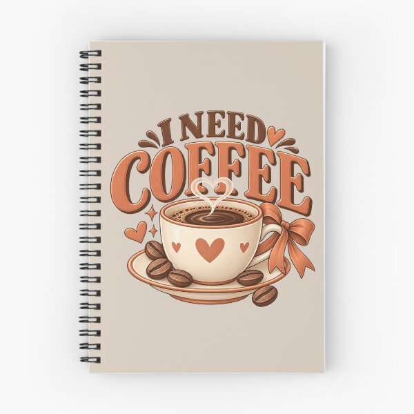Item preview, I Need Coffee – Cozy Retro Coffee Lover Design designed and sold by HO•Designs.