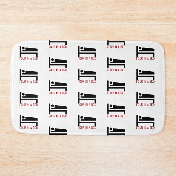 Item preview, Four In A Bed ICON II (on White) designed and sold by PawsitiveMum3.