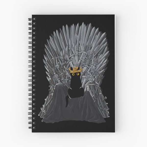 Item preview,  Black Cat Sits On The Iron Throne designed and sold by PurrfectHome.
