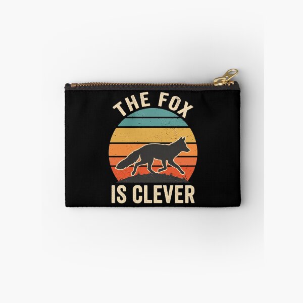Item preview, The Fox Is Clever Wildlife Animal Lover designed and sold by theandroidvivz.