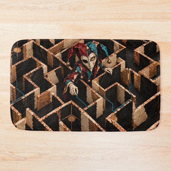 Item preview, Harlequin Wandering the Endless Maze designed and sold by Qenlo.
