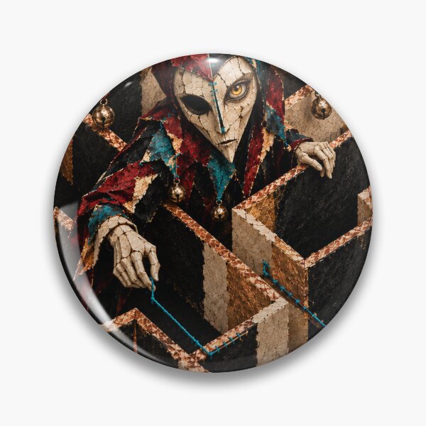 Item preview, Harlequin Wandering the Endless Maze designed and sold by Qenlo.