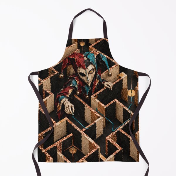 Item preview, Harlequin Wandering the Endless Maze designed and sold by Qenlo.