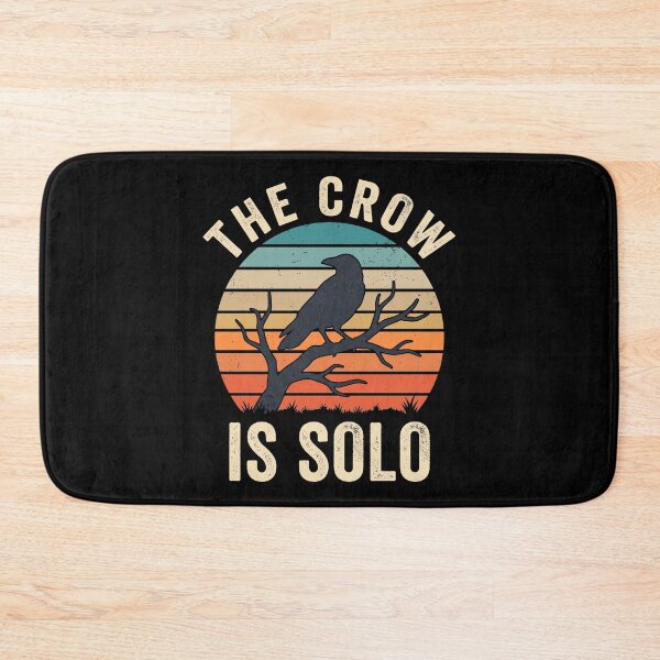Item preview, The Crow Is Solo Solitary Bird Wildlife Lover designed and sold by theandroidvivz.