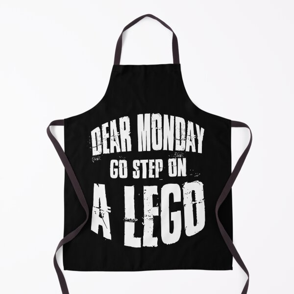 Item preview, Dear Monday Go Step On A Lego Funny Hate Monday Quote designed and sold by Say It With Ink.