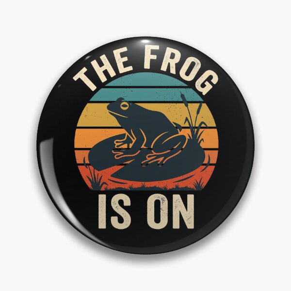 Item preview, The Frog Is On Frog Lover Amphibian Wildlife Animal designed and sold by theandroidvivz.