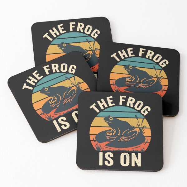 Item preview, The Frog Is On Frog Lover Amphibian Wildlife Animal designed and sold by theandroidvivz.