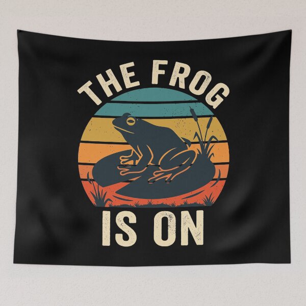 Item preview, The Frog Is On Frog Lover Amphibian Wildlife Animal designed and sold by theandroidvivz.