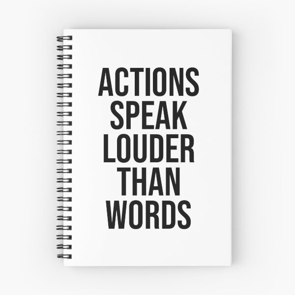 Item preview, Actions Speak Louder Than Words designed and sold by PublicArtDesign.