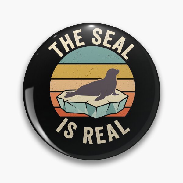 Item preview, The Seal Is Real Funny Marine Animal Meme Wildlife Lover designed and sold by theandroidvivz.