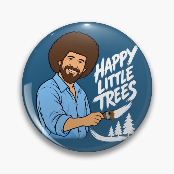 Artikelvorschau, Bob Ross' fröhliche kleine Bäume – Naturmalerei entworfen und verkauft von karamram.