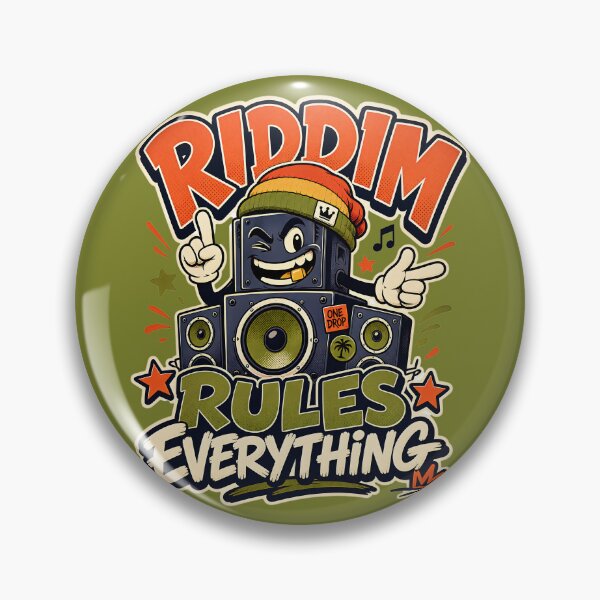 Item preview, Riddim Rules Everthing designed and sold by SavvyEarth.
