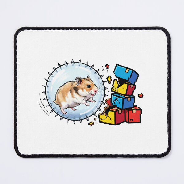 Item preview, Funny Hamster Wrecking Ball Full Speed Meme designed and sold by jeshands.