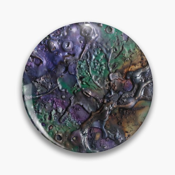 Item preview, Violet Emerald Abstract Mineral Texture designed and sold by ArtlightStudio.
