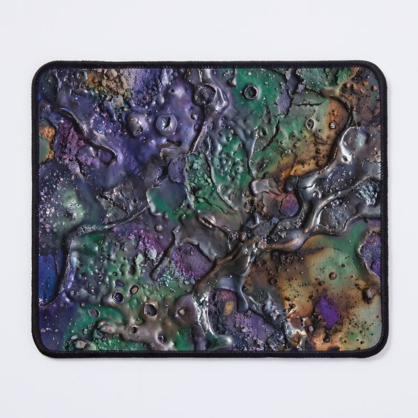 Item preview, Violet Emerald Abstract Mineral Texture designed and sold by ArtlightStudio.