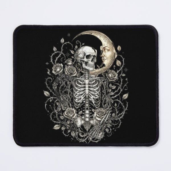 Item preview, Skeleton amidst the roses designed and sold by BiaSMartins.