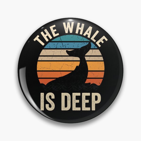 Item preview, The Whale Is Deep Ocean Animal Whale Lover Marine Life Sea Creature designed and sold by theandroidvivz.