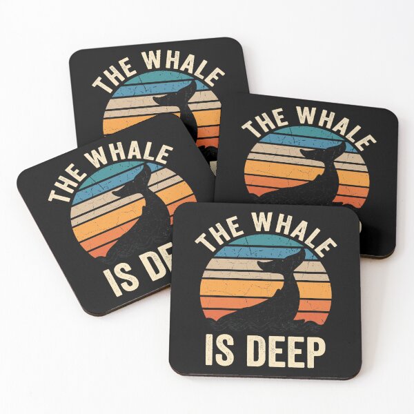 Item preview, The Whale Is Deep Ocean Animal Whale Lover Marine Life Sea Creature designed and sold by theandroidvivz.