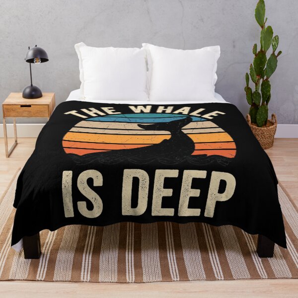 Item preview, The Whale Is Deep Ocean Animal Whale Lover Marine Life Sea Creature designed and sold by theandroidvivz.