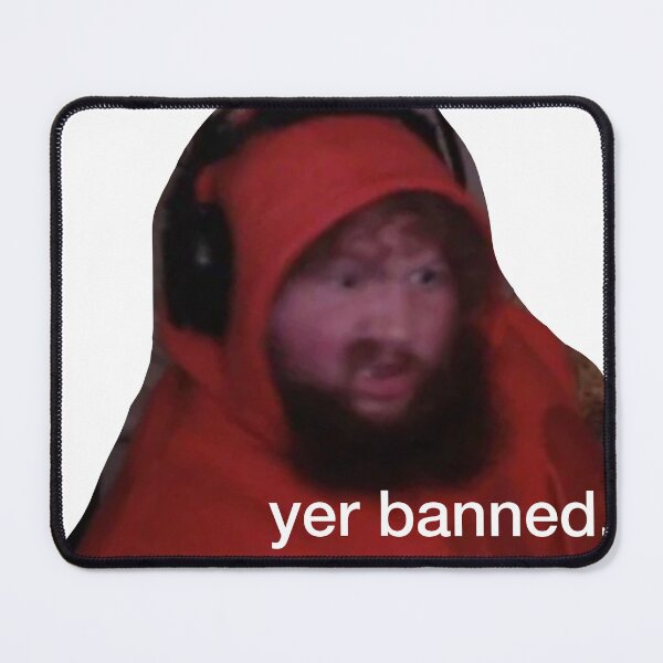 Item preview, Yer Banned. designed and sold by Kiwis-Colors.