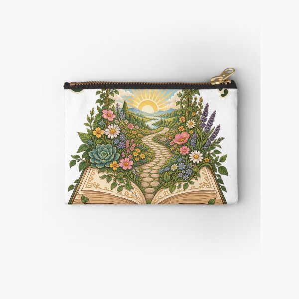Item preview, Grow A Garden Read A World Cottagecore Book Lover Botanical Reader  designed and sold by PixelForge Studio2.