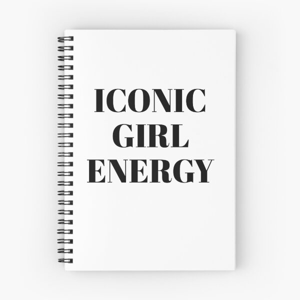 Item preview, ICONIC GIRL ENERGY Feminine Art designed and sold by Trendy Sticker & Merch Collection - Express Yourself.