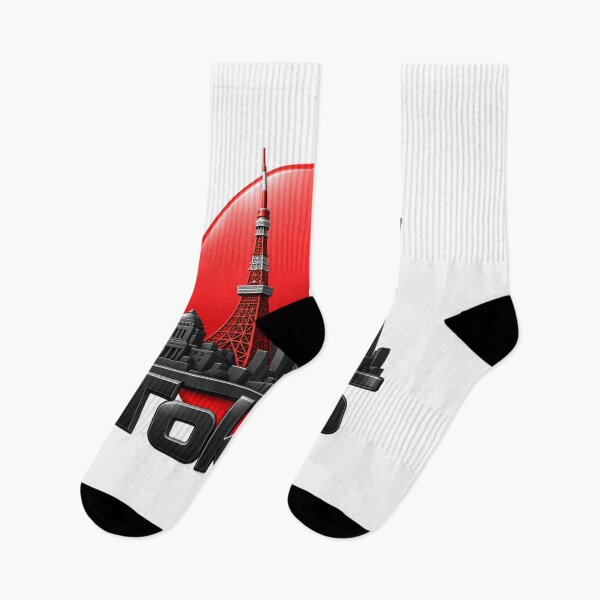 Item preview, Tokyo Tower Skyline Red Sun designed and sold by Dresut.