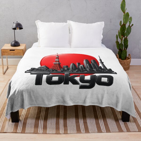 Item preview, Tokyo Tower Skyline Red Sun designed and sold by Dresut.